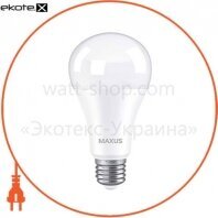 Лампа светодиодная MAXUS 1-LED-782 A70 15W 4100K 220V E27