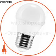 LED лампа LEDEX 3W, E27, шарик 285lm, 4000К, 160град, чип: Epistar (Тайвань)