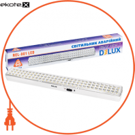 Светильник светодиодный аварийный REL-901LED (2*3.7V2Ah) 90 LED 6W аккумуляторный 480x68x38