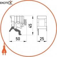 Enext i0040003 расцепитель минимального напряжения e.industrial.ukm.250.qy.380, 380в