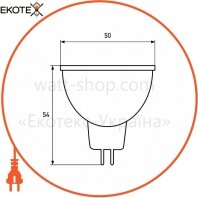 Eurolamp LED-SMD-07533(P) eurolamp led лампа эко серия &quot;p&quot; smd mr16 7w gu5.3 3000k