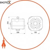 Enext l0510004 корпус светильника подвесного e.save.e27.high.light.2212.400 под энергосберегающую лампу e27 до 400 вт