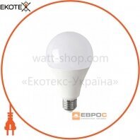 Светодиодная лампа ЕВРОСВЕТ 18Вт 4200К A-18-4200-27 Е27