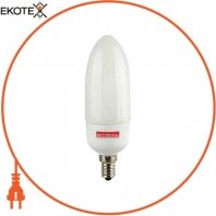 Лампа енергозберігаюча e.save.candle.E14.7.2700, тип candle, цоколь Е14, 7W, 2700 ДО