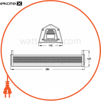 Eurolamp LED-LHP-50W светодиодный eurolamp led светильник линейный high power 50w 5000k