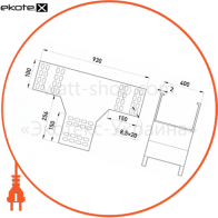 Enext AGY40-10A т-отвод вертикальный 400х100 мм