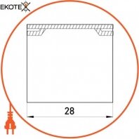 Enext s15033003 соединитель e.trunking.channel.stand.20.10 для короба 20х10мм