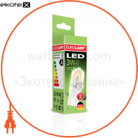 Eurolamp LED-G9-0340(220) eurolamp led лампа капсульна g9 3w g9 4000k