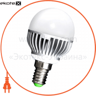 Лампа светодиодная e.save.LED.G45M.E14.5.4200 тип шар, 5Вт, 4200К, Е14