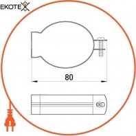 Enext i0470005 труба металлическая e.industrial.pipe.thread.1/2 с резьбой , 3.05 м