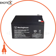 Батарея акумуляторна свинцево-кислотна  Westinghouse 12V, 12Ah, terminal F2, 1шт