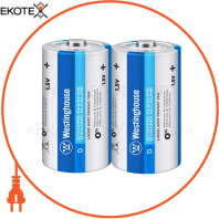Лужна батарейка Westinghouse Dynamo Alkaline D/LR20 2шт/уп shrink