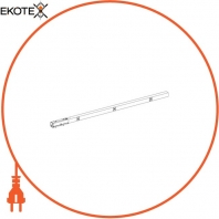 Straight length, Canalis KBB, 25 A, 1 circuit 3L + N + PE, remote control circuit, 3 tap-off units, 3 m, white