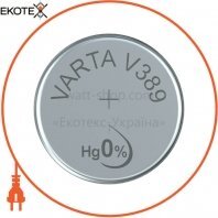 Батарейка VARTA V 389 1 шт