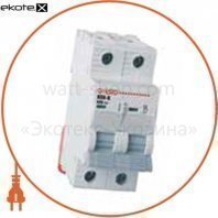 Автоматичний вимикач ONESTO 2п С 63А MCB 6kA (KC6-K)