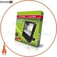 EUROELECTRIC LED SMD Прожектор черный с радиатором 200W 6500K (4)