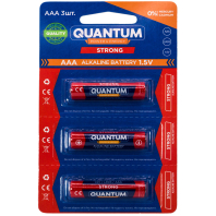 Лужна батарейка Quantum Strong LR03/AAA 3шт/уп  blister
