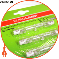 Eurolamp SG-10178 блистер по 3 лампы r7s 78mm 100w