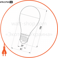 Enext l0650314 лампа светодиодная e.save.led.а60e.e27.6.4200 тип шар, 6вт, 4200к, е27