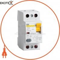 Диференціальний вимикач (ПЗВ) ВД1-63S 4Р 63А 100мА IEK