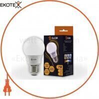 Светодиодная LED лампа ELCOR 534305 Е27 А55 7Вт 760Лм 4200К