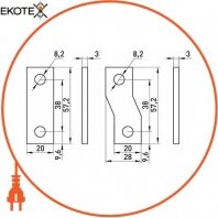 Enext i0050002 шина e.industrial.ukm.250s.busbar