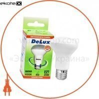 лампа світлодіодна DELUX FC1 6 Вт R50 2700K 220В E27 теплий білий