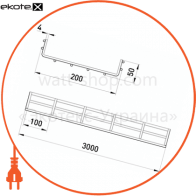 Enext ATK-20-14 лоток проволочный 200х50 4.0 мм, длина 3 м