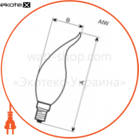 Electrum A-IW-0049 c37 40w e14 н/вет.