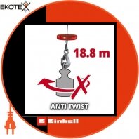 Einhell 2255160 тельфер електричний tc-eh 1000