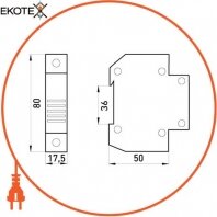 Enext p0600001 звонок e.ringer.din.220