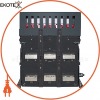 Воздушный автоматический выключатель e.industrial.acb.2000F.2000, стационарный, 0,4кВ, 3Р, электронный расцепитель, мотор-привод и РН