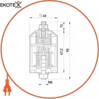 Enext PZ-M1 280/5 ограничитель перенапряжения pz-m1 280/5