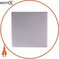Enext ins0040094 клавиша e.lux.11011l.pn.aluminium одинарная алюминий