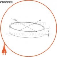 Nami lighting K.450.9005.1.4.32 подвесной led светильник nami lighting  &quot;круг&quot; 32w ip20