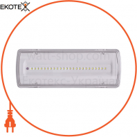 Светильник аварийный e.emerg.507L-24.led.Li.3h.IP65, не постоянно, 3:00