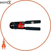 Инструмент e.tool.crimp.ht.208.m для обжима коннекторов, зачистки и резки кабеля