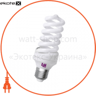 Лампа энергосберегающая ES-12 25W 4000K E27  17-0046