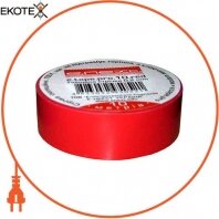 Ізолента e.tape.pro.10.red з самозатухаючого ПВХ, червона (10м)