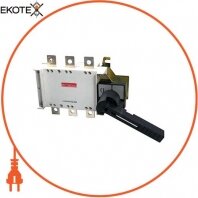 Enext i0590010 выключатель-разъединитель нагрузки e.industrial.ukgz.160.3, 3р, 160а, с боковой рукояткой управления
