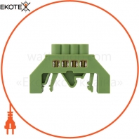 Шина нулевая e.bsi.pro.2.4 в изолированном корпусе универсальная зеленая