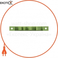 Шина нульова e.bsi.pro.2.10 в ізольованому корпусі універсальна зелена