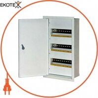 Enext s0100125 корпус e.mbox.stand.w.48. z металлический, под 48 мод., встраиваемый, с замком