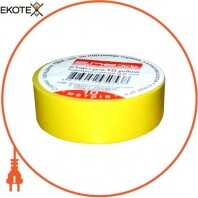 Ізолента e.tape.pro.10.yellow з самозатухаючого ПВХ, жовта (10м)