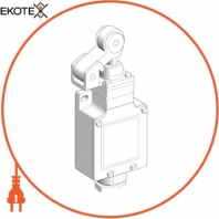 выключатель концевой XCKL - плунжерный термопластический роликовый рычаг - 1NC+1NO - snap - Cab.gland