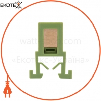 Шина нулевая e.bs.stand.1.7.green 7 отв., Зеленый