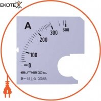 Шкала для амперметра щитового e.meter72.a300.scale AC 300A