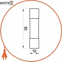 Enext i0610011 предохранитель плавкий e.fuse.1038.2, типоразмер 10х38, 2 а