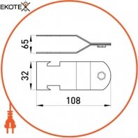 Enext i0500006 труба металлическая e.industrial.pipe.thread.1/2 с резьбой , 3.05 м