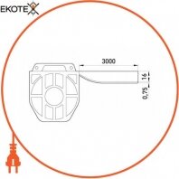 Enext p040006 стальная бандажная лента e.steel.band.pro.16.75.30, 16х0,75мм, 30м